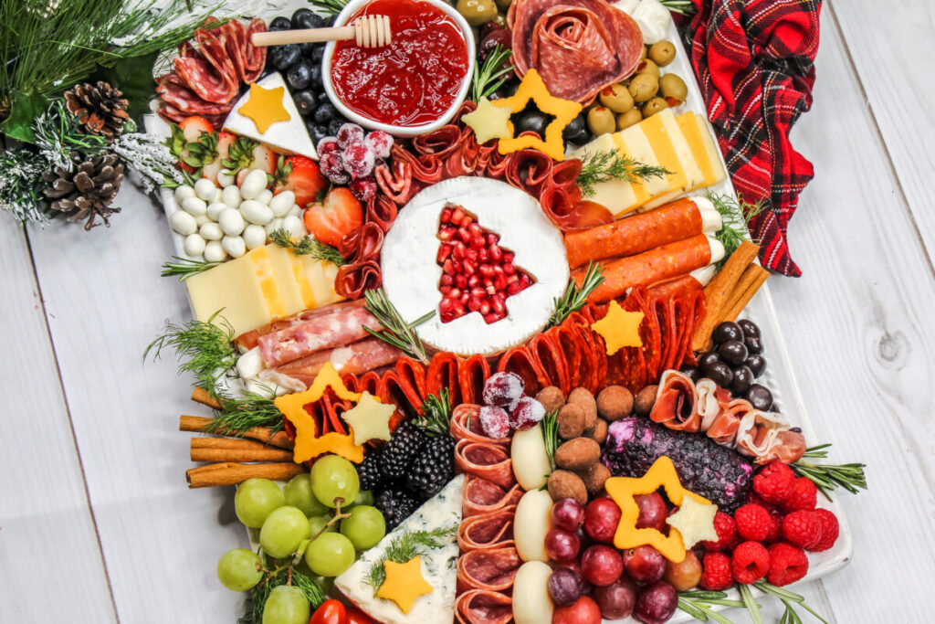 Holiday Themed Charcuterie Boards