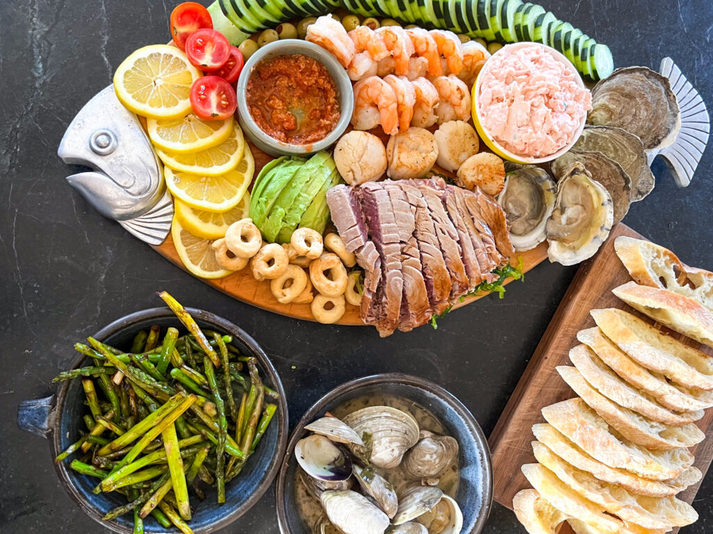 Seafood Charcuterie Board