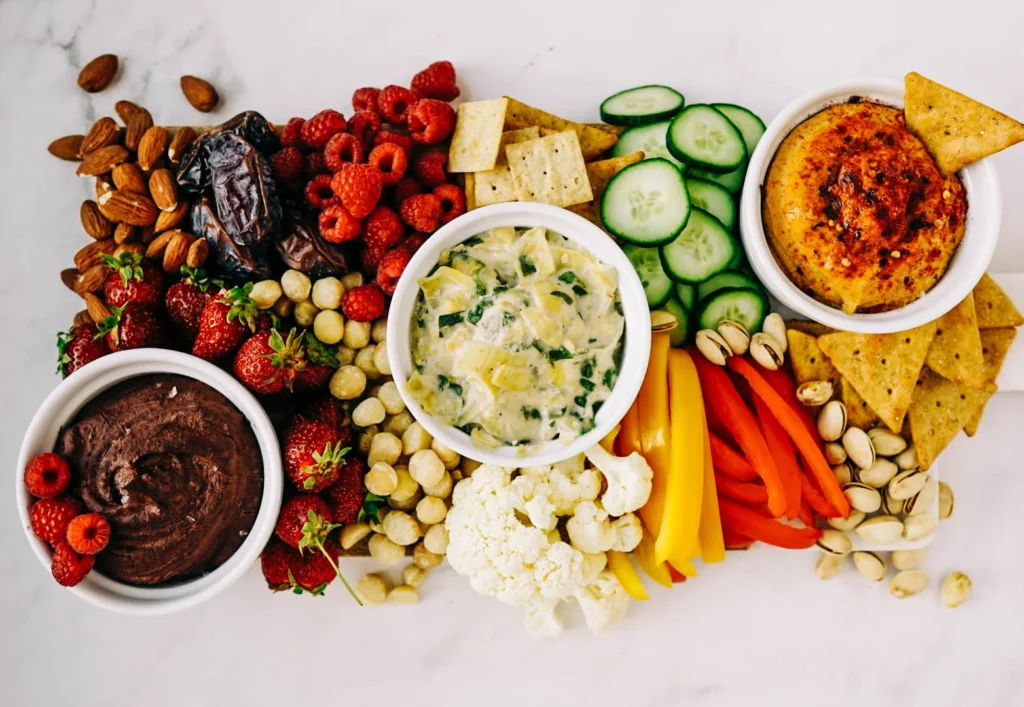 vegetarian charcuterie board